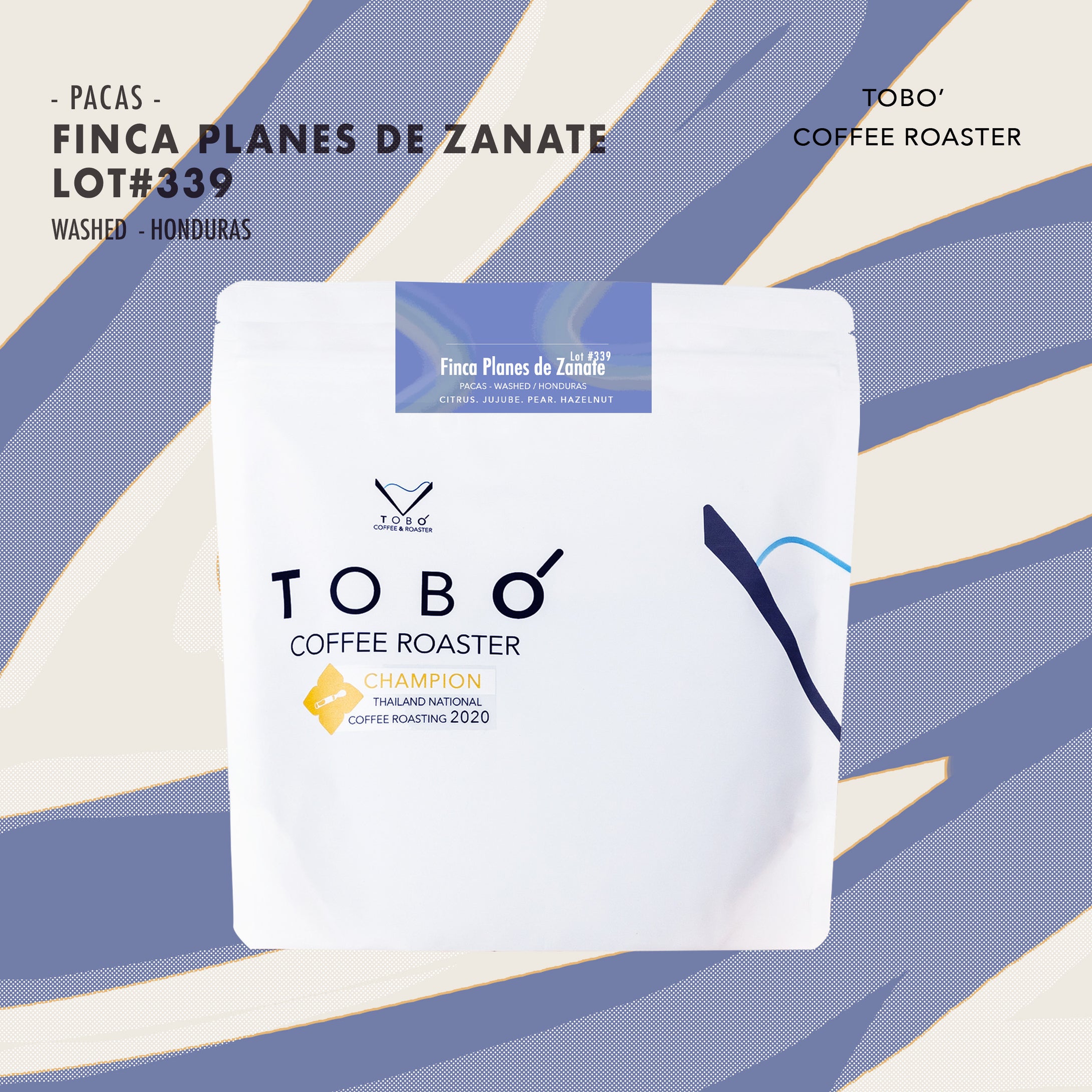 Lot#339 - Finca Planes de Zanate - Pacas Washed / Honduras